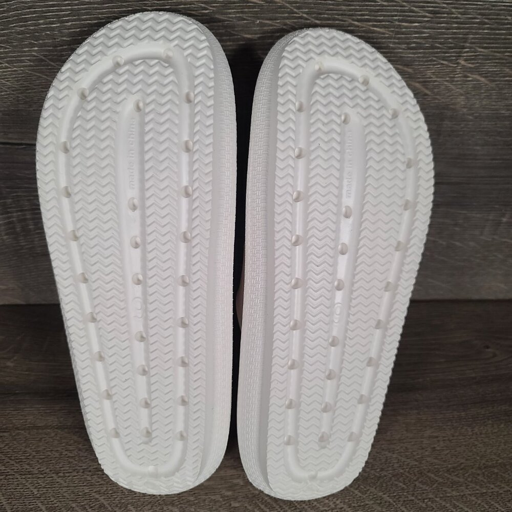 Beach Slides By J/Slides White Eva Double Buckle … - image 9